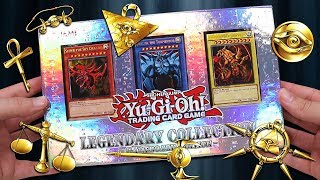 Opening the YuGiOh Legendary Collection Box 1 amp 2 [upl. by Nitsa166]