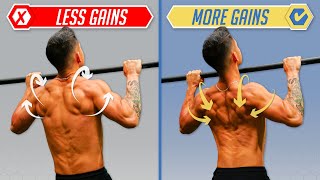 How To Get MORE Gains From PullUps 4 Mistakes You Need To Fix [upl. by Lindley709]