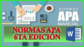 Como Aplicar Las Normas APA 6ta sexta edición  Bien Explicado [upl. by Anirtap]