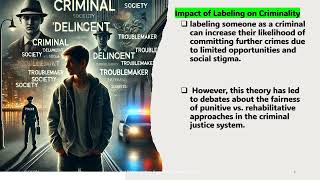 Labeling Theory and Criminality ලේබල් ගැසීම සහ පුද්ගල අපරාධකාරීත්වය [upl. by Nosinned824]