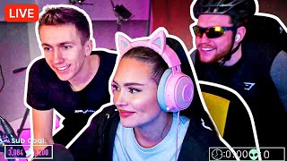 The SIDEMEN visit Talia during her 500k stream Stream Highlights [upl. by Hillery444]