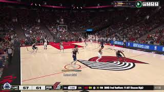 NBA 2K25  MY CAREER YEAR 1 3rd BUILD  LOS ANGELES CLIPPERS [upl. by Puiia]