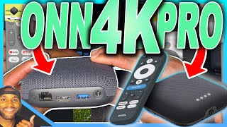 NEW WALMART 4K ONN PRO STREAMING BOX HANDS ON REVIEW amp HOW TO SETUP [upl. by Anaitsirc]