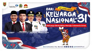 🔴 LIVE HARI KELUARGA NASIONAL KE31 [upl. by Urba]