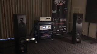 Magico A3’s with Luxman 509x and D08u at Florida Audio Expo 2019 [upl. by Inalel39]