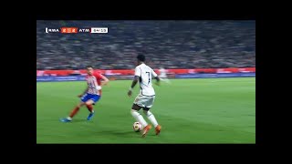 Vinicius Junior vs Atletico Madrid Supercup 10012024 [upl. by Voccola]