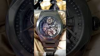 Girard Perregaux Laureato Black Ceramic Skeleton [upl. by Llerej]