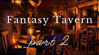 Medieval Fantasy Tavern 2  DampD Fantasy Music and Ambience [upl. by Affay]