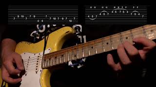 Practice Yngwie malmsteen  Main Riff from Caught in the middle [upl. by Anahsit22]