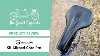 Ergon SR Allroad Core Pro Gravel Bike Saddle Review  feat Infinergy Padding  Shock Absorbing [upl. by Ahcarb]