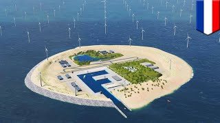 Worlds biggest wind farm Dutch to build artificial island and wind farm in North Sea  TomoNews [upl. by Atlante]