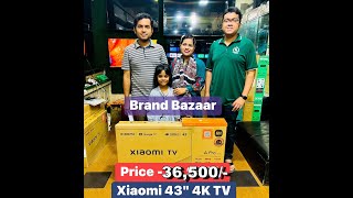 সবচেয়ে কম দামে শাওমি ফোর কে টেলিভিশন কিনুন  Xiaomi TV A Pro 4K Google TV Price in Bangladesh 2025 [upl. by Mamie516]