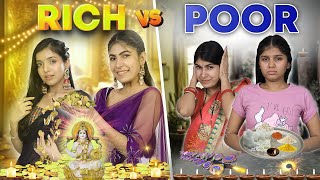 Diwali  Rich vs Normal  Your Mom vs My Mom  Anaysa [upl. by Weidman]