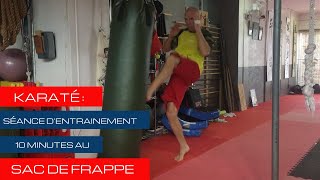 10 minutes d’entraînement au sac de frappe [upl. by Ananna531]