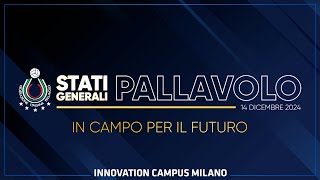 STATI GENERALI DELLA PALLAVOLO IN CAMPO PER IL FUTURO [upl. by Con19]