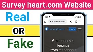 survey heartcom is real or fake  surveyheartcom review  surveyheartcom kya hai [upl. by Hoban]