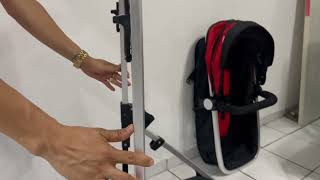 carriola D´Bebe como abrir  guardar y funciones  how to fold unfold stroller Dbebe [upl. by Prud455]