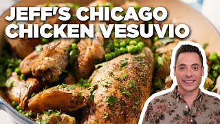 Jeff Mauros Classic Chicago Chicken Vesuvio  The Kitchen  Food Network [upl. by Fredelia]