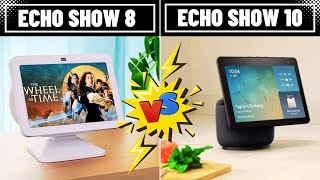 Echo Show 8 3rd Gen vs Echo Show 10  Which One is Better [upl. by Hsur]