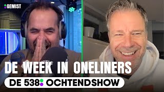 Rob Scheepers met De Week in Oneliners 😂  538 Gemist [upl. by Hubble]