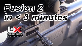 Umarex Fusion 2 CO2 Pellet Air Rifle Airgun in Under 3 Minutes [upl. by Sasnett]