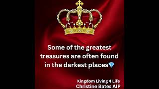 Greatest Treasures in the Darkest Places Inspiration Resilience HiddenGems [upl. by Kier829]