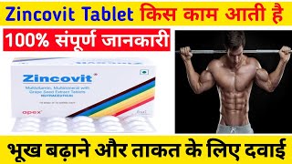 Zincovit Tablet Benefits  Side Effects  Uses  Dosage And Review In Hindi [upl. by Yemane]