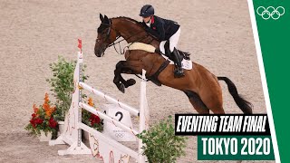 Equestrian Eventing Jumping Team Final  Tokyo 2020 Replays [upl. by Nohsyt]