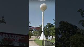 rip Idabel Oklahoma water tower😭😭😭 google maps [upl. by Tsiuqram]