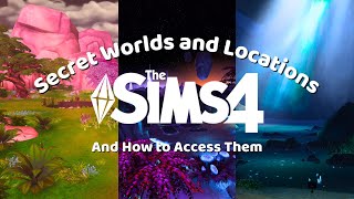 Secret Worlds and Locations in the Sims 4 [upl. by Annai]