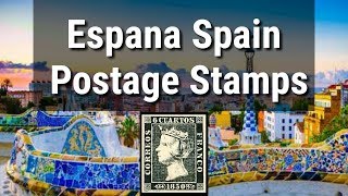 Spain Postage Stamps  Espana  World Postage Philately [upl. by Dlanor556]