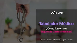 ¿Cómo funciona tu Seguro de Gastos Médicos  Tabulador Médico [upl. by Ettigirb918]