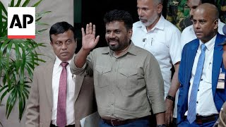 Marxist Anura Kumara Dissanayake wins Sri Lankas presidential election [upl. by Chandra]