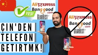 Çinden Gümrüğe Takılmadan Telefon Nasıl Sipariş Edilir  2019 Gizli Yollar [upl. by Eynahpets431]