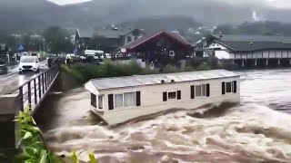 Storms floods landslides in 2023 [upl. by Irodim]