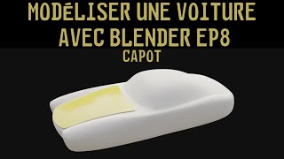 modéliser une voiture avec blender 282 ep8 finir le capot [upl. by Gretal508]