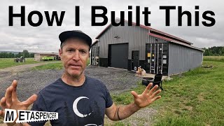 Box Barn FULL BUILD from Start to Finish [upl. by Niu]