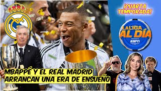 Debut SOÑADO de Mbappé con el REAL MADRID GOL y TROFEO de Supercopa de Europa  La Liga Al Día [upl. by Rhoades]