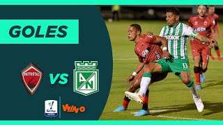 Patriotas vs Atlético Nacional 02  Liga BetPlay Dimayor 20221  Fecha 14 [upl. by Stu4]