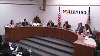 McAllen ISD Special Board Meeting March 26 2024 [upl. by Aynad]