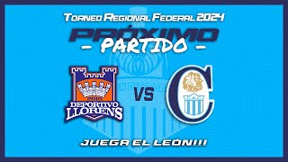 Llorens vs Atlético Concepción  Torneo Regional Federal 2024 [upl. by Etteoj]