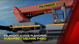 PALFINGER Access Platforms  Hubarbeitsbühne P480 [upl. by Dollie]