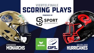 Dresden Monarchs  Saarland Hurricanes  Highlights  ERIMA GFL Viertelfinale  SDTV Football [upl. by Melba548]