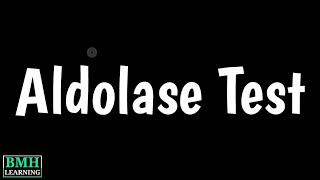 Aldolase Test  Aldolase Blood Test [upl. by Bogoch243]