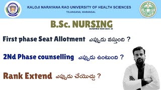 KNRUHS  BSc NURSING Expecting video knruhs bscnursing bscnursingcounselling2024 expecting [upl. by Ahsiea]