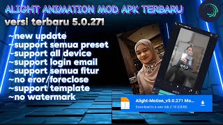 ALIGHT MOTION MOD APK TERBARU LENGKAP ALL PRESET 2024 VERSI 50271 [upl. by Eenet449]