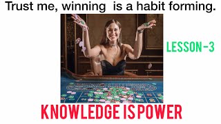 Winning is a Habit forming Casino winner mindset Baccarat  Roulette  craps amp Dragon tiger [upl. by Hum]