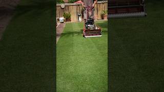 Stripe Flow lawncare lawnmower lawnmowing reelmower reelmowing mclane stripes paspalum [upl. by Elleval462]