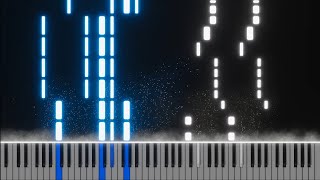 Elektronomia  Sky High Piano Cover Tutorial [upl. by Jakoba388]