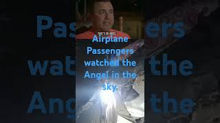 Airplane Passengers watched Angel in the sky [upl. by Esme]